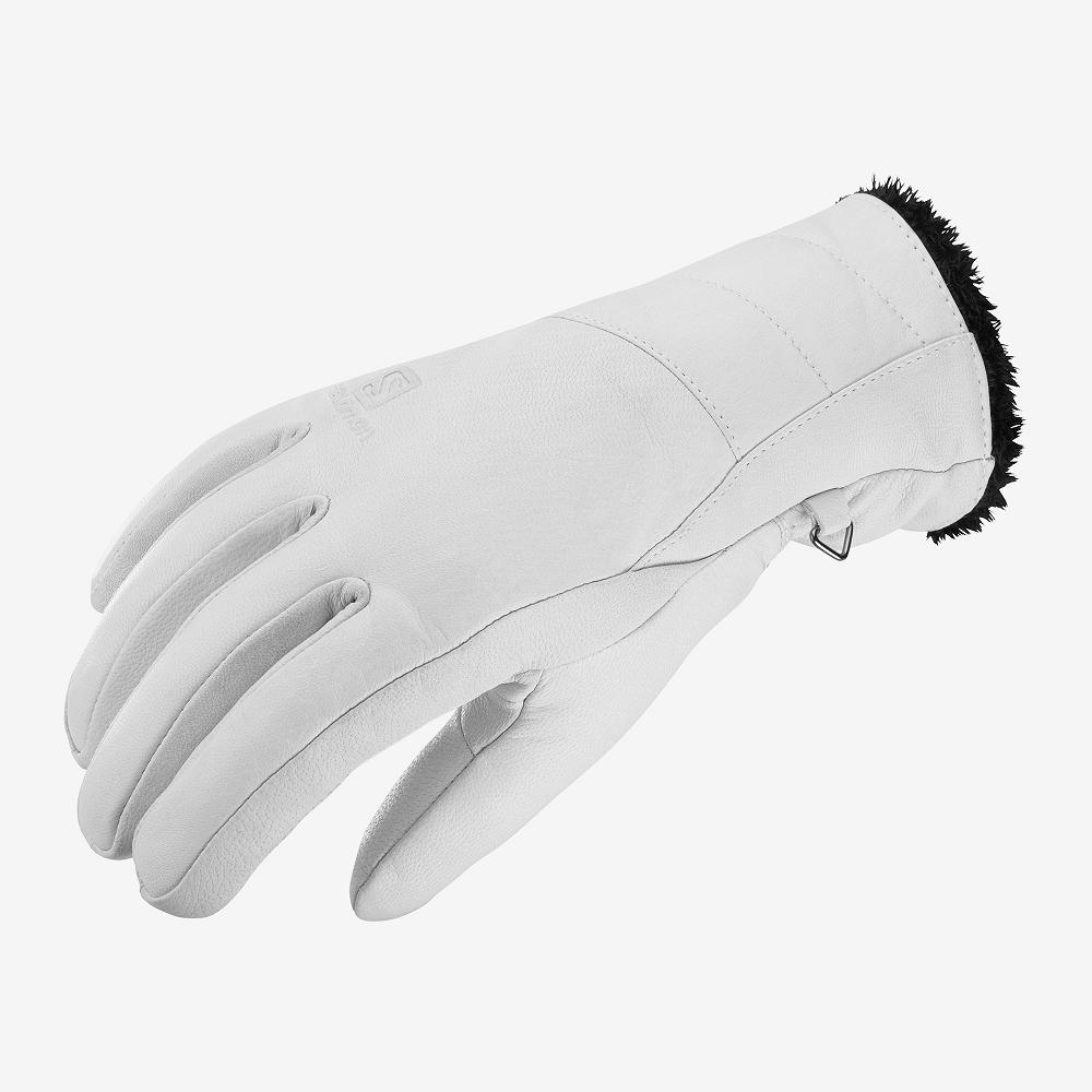 lichtgewicht Verspilling Menselijk ras Salomon Womens Gloves Sale Cheap - NATIVE W White